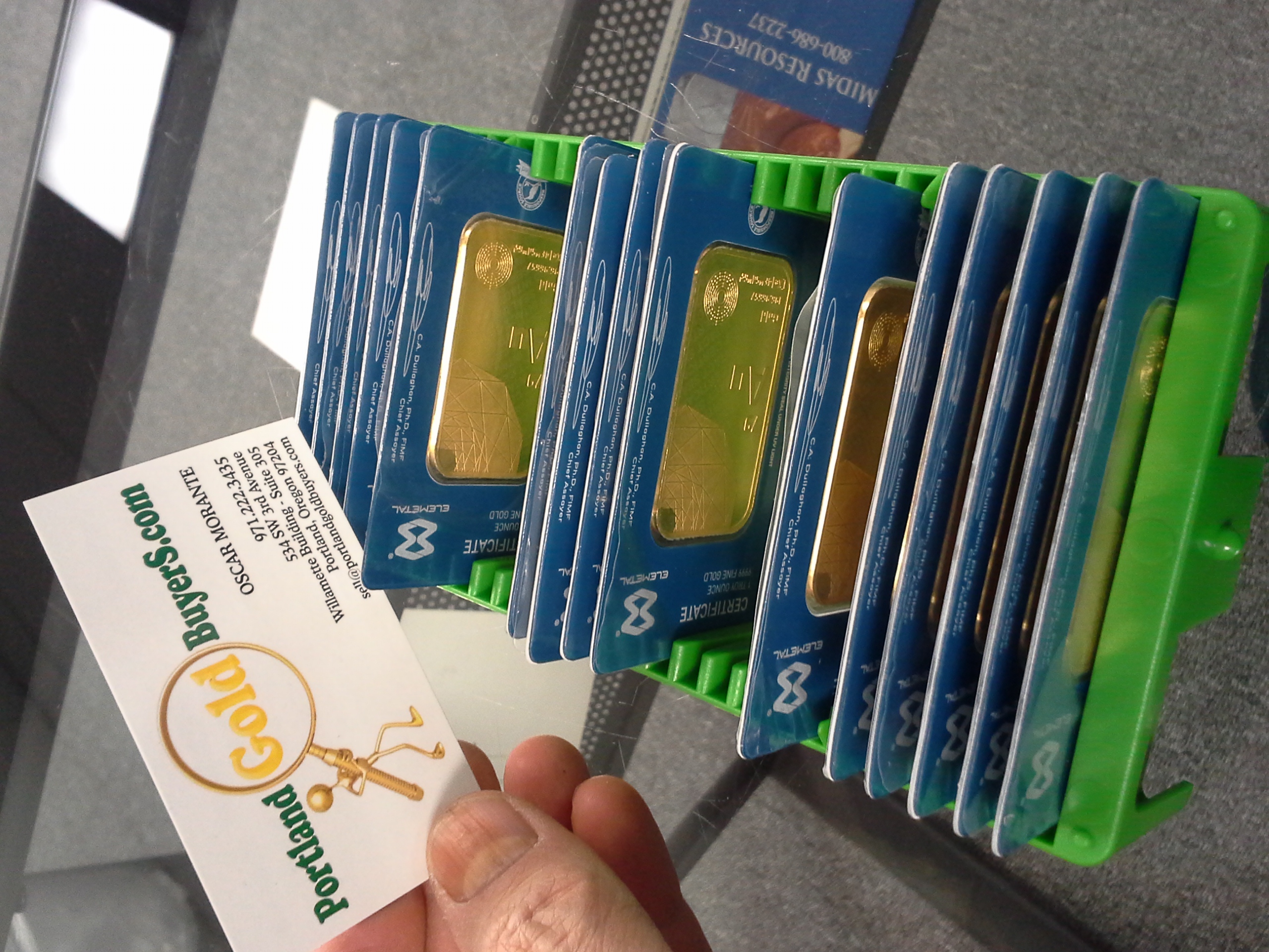 25ouncetroygoldbarcase Portland Gold Buyers, LLC