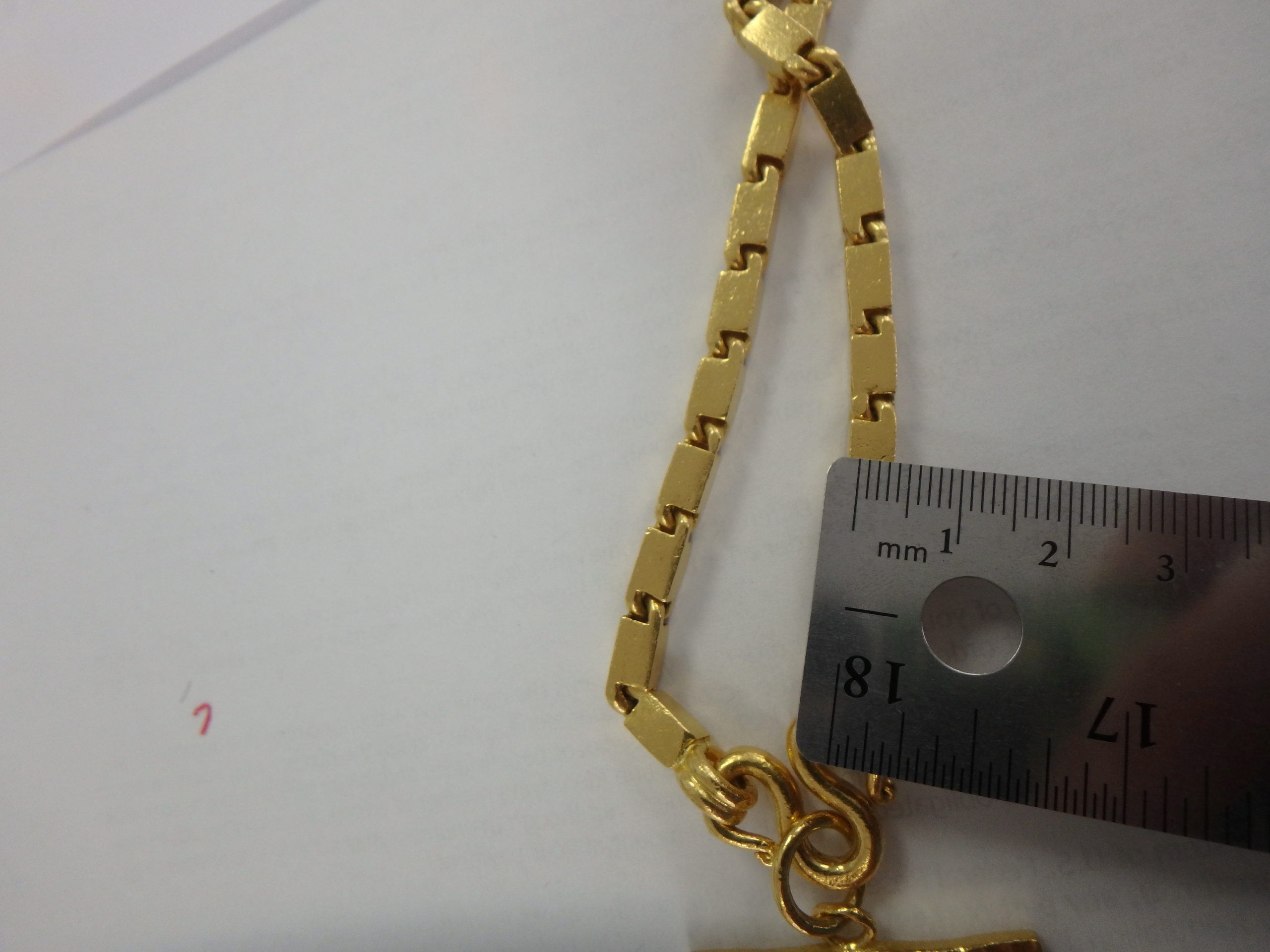 24K Gold Chain Links Thickness Portland Gold Buyers, LLC