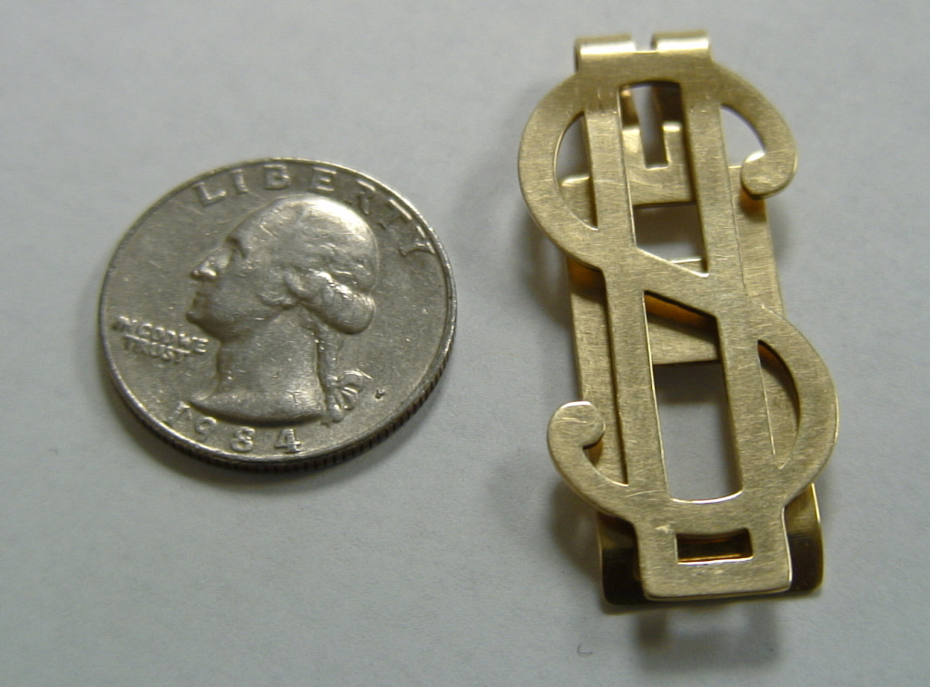 05-Gold Clip Dollar Sign