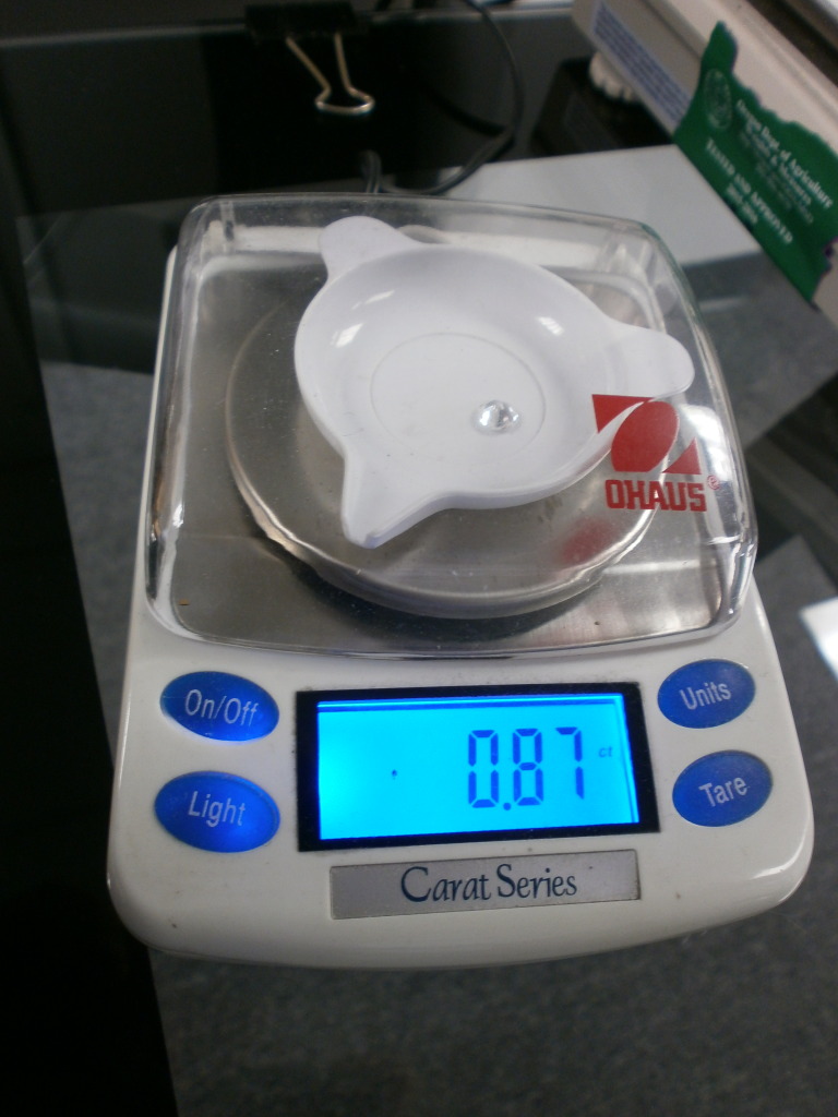 Diamond Carat Scale