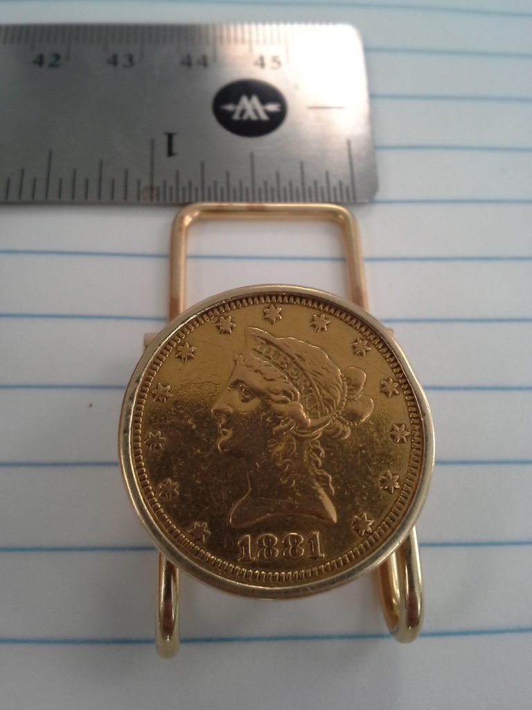 Gold Coin Money Clip – Portland Gold Buyers, LLC