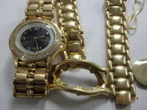 Scrapped 18K Gold Watches