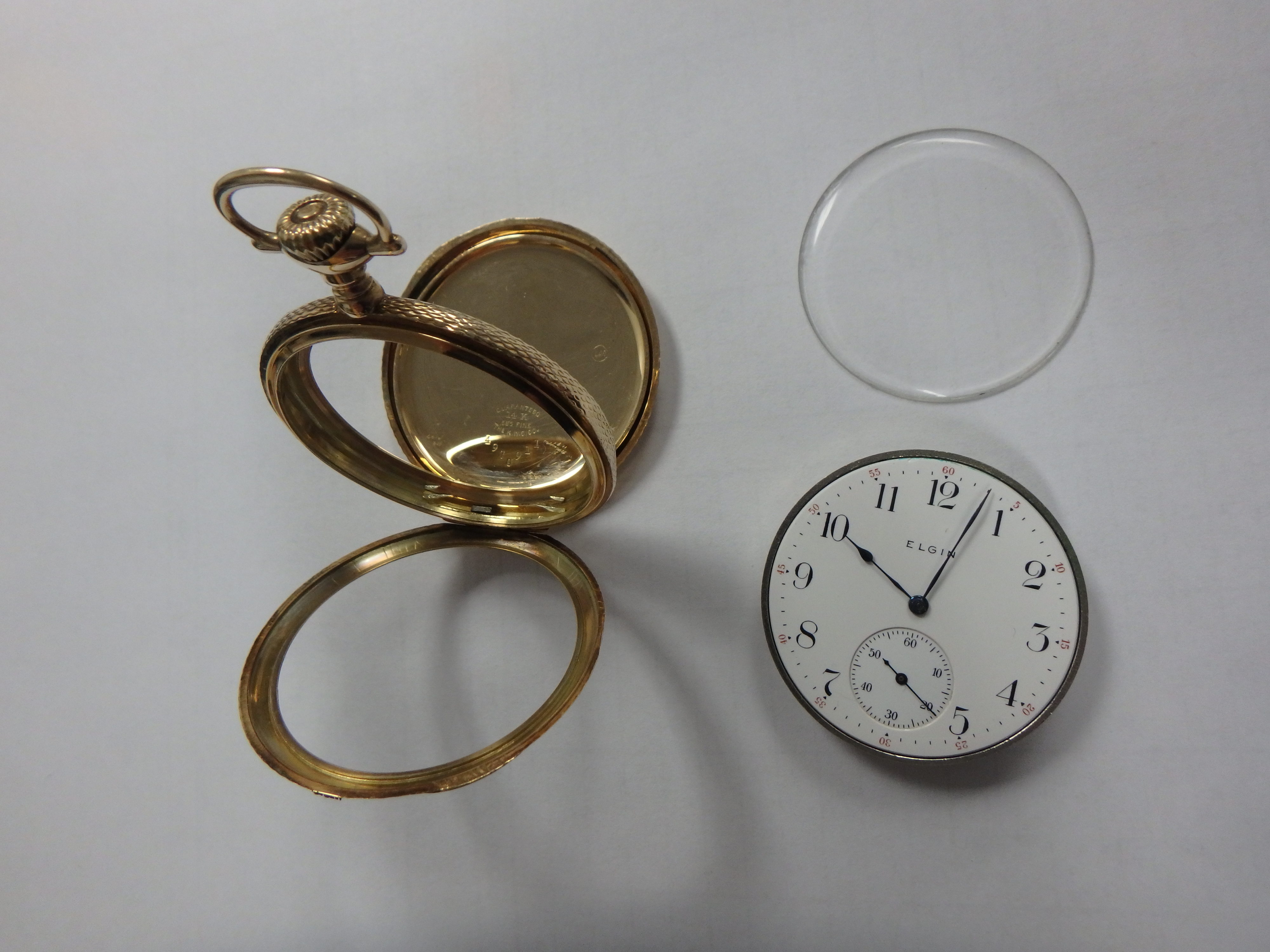 gold pocket watch