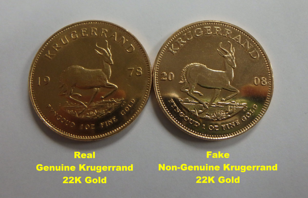 RealGoldFakeKrugerrands Portland Gold Buyers, LLC