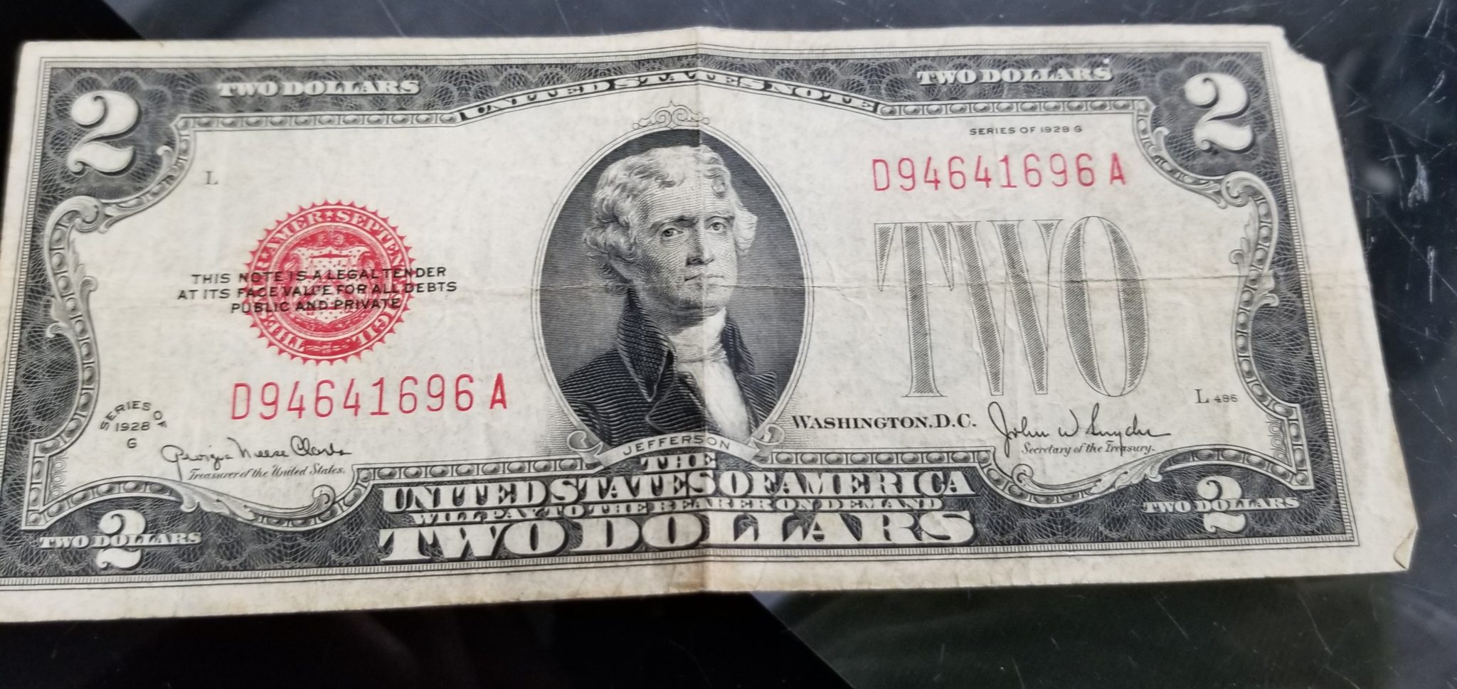 1953TwoDollarBillRedSealObverse Portland Gold Buyers, LLC