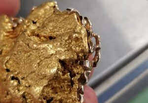 High Karat Giant Gold Nugget Pendant