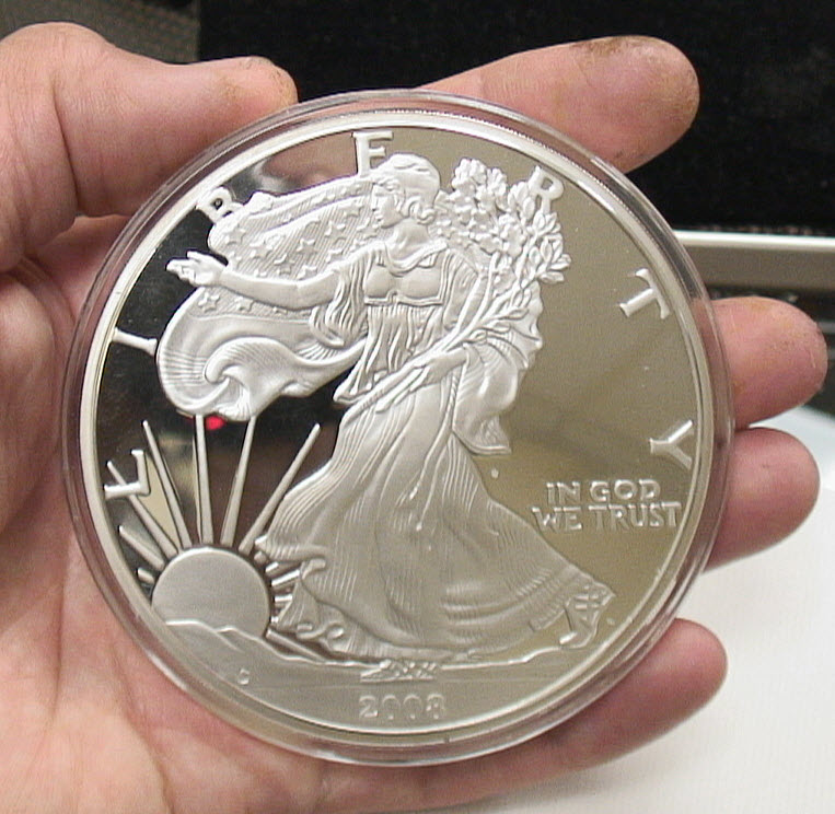 American Silver Eagle Disc  